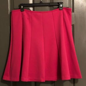 Calvin Klein Pink Pleat Skirt Size 16W